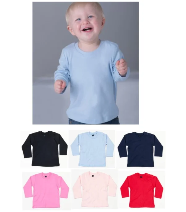 Babybugz BZ11  Baby Long Sleeve Tee Shirt